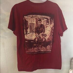 Elvis Presley Red Graphic T-Shirt
